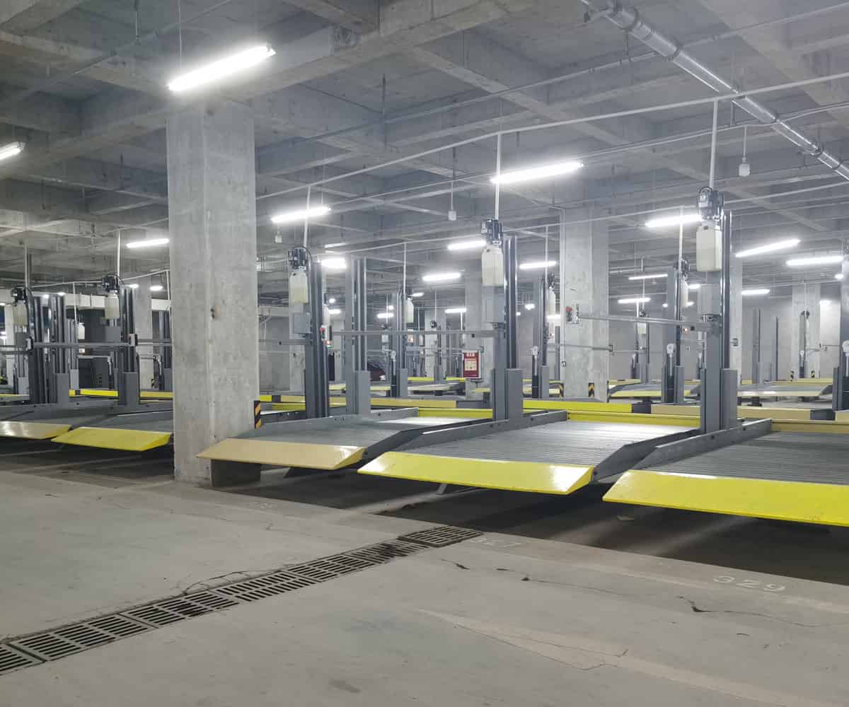 四柱簡(jiǎn)易升降類停車立體車庫(kù)租用