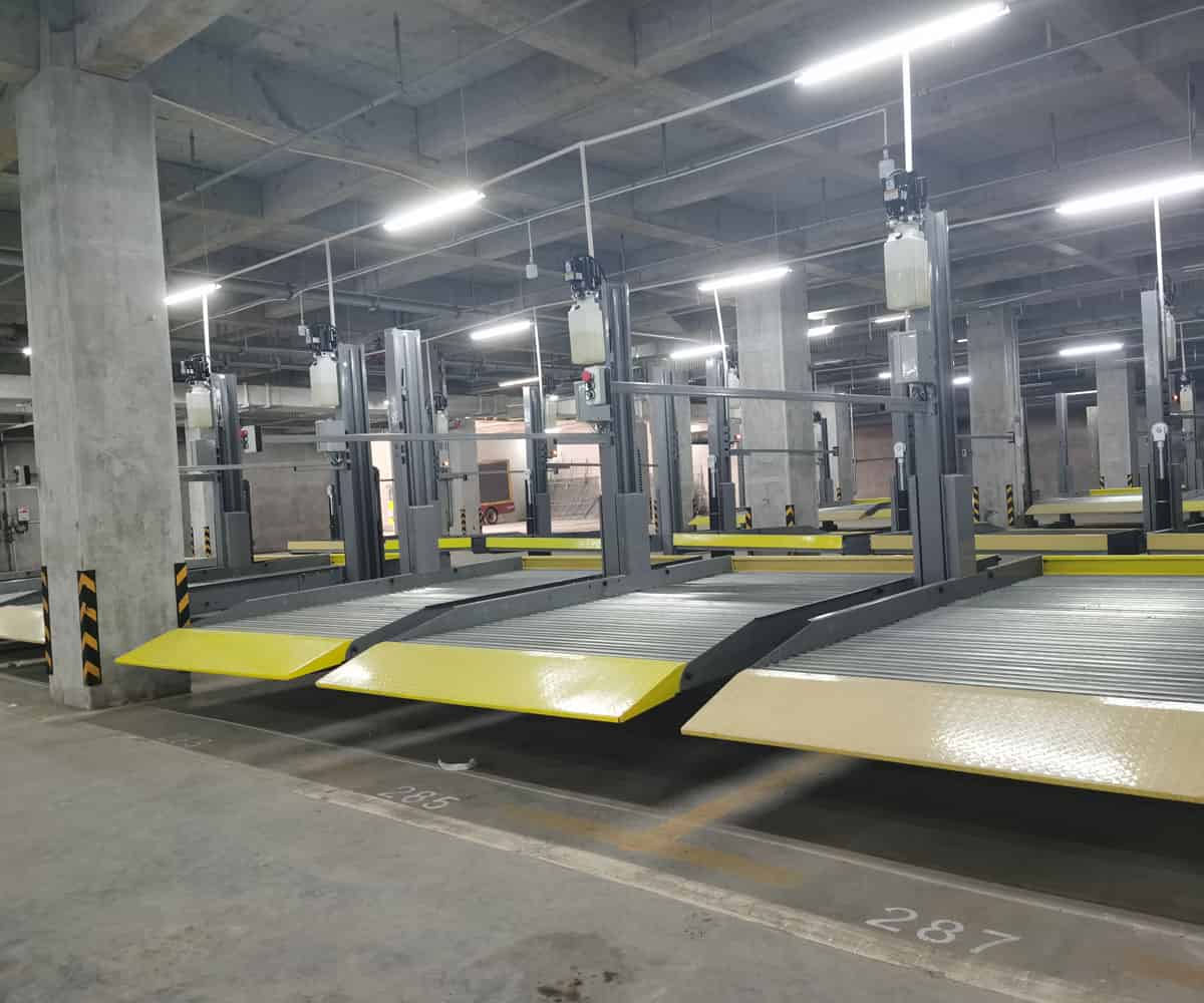 南溪PSH上下升降停車位改造