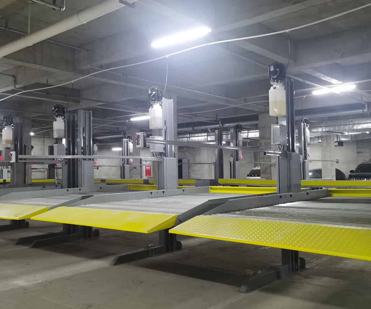 壤塘兩層簡易式停車庫出租