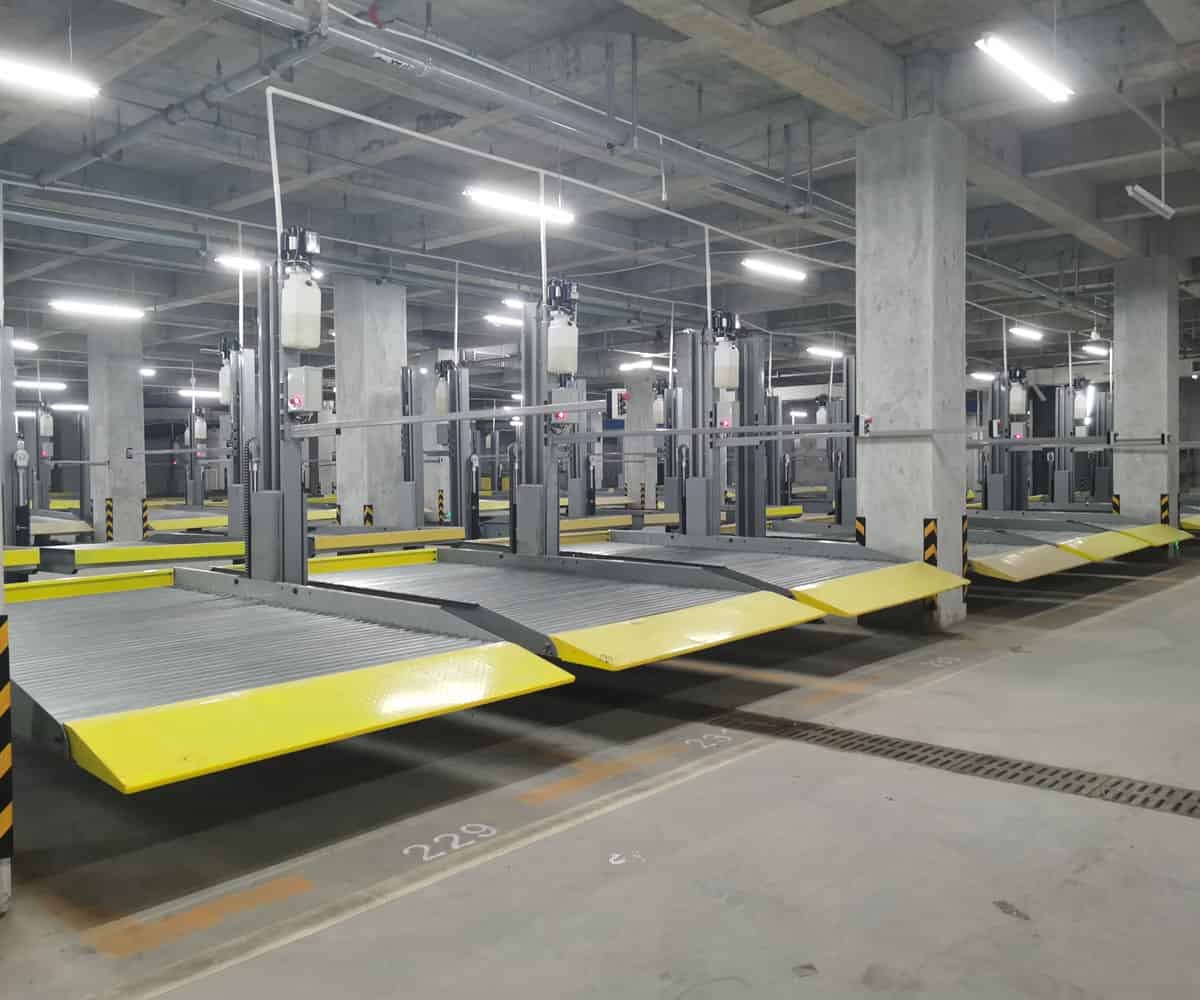 宣漢地下室簡易式機械式停車庫拆除