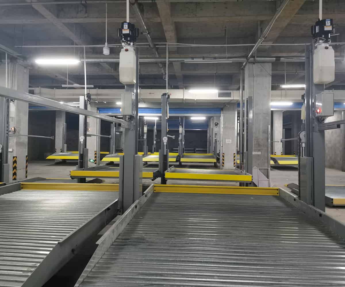 前鋒二層升降橫移式機械停車位租用