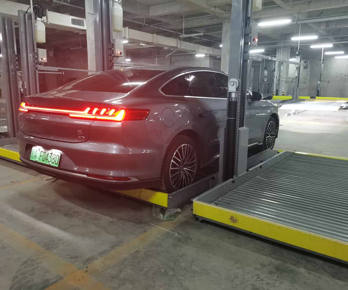 安州二層PSH型立體車庫停車設(shè)備過規(guī)劃