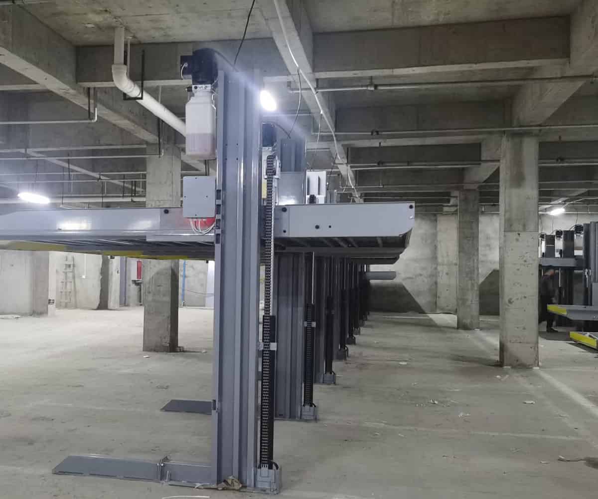 西充2層升降式機械式立體車庫出租