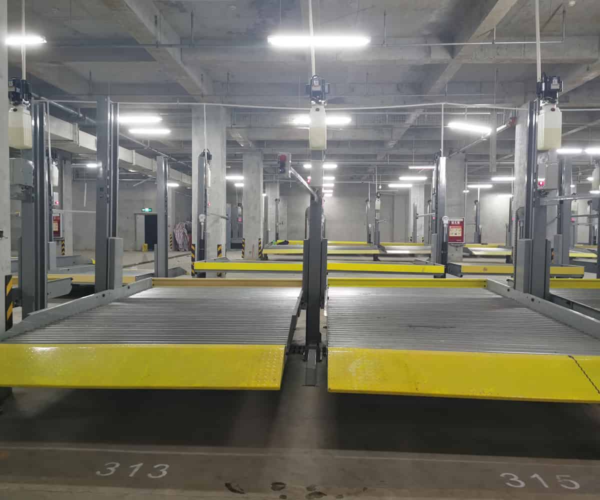 彭山升降平移式機械停車位過規(guī)劃