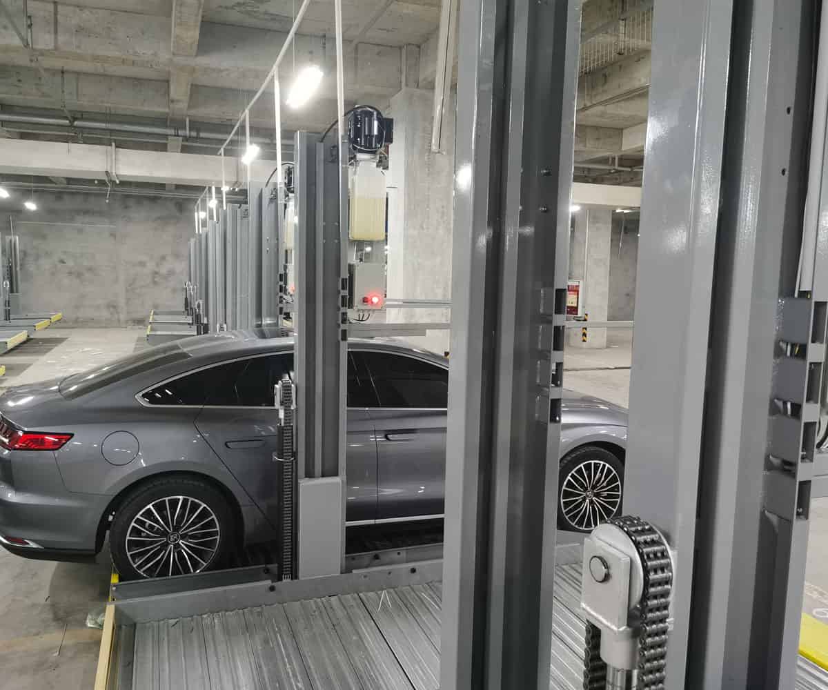 兩層升降橫移式機(jī)械停車(chē)位租用