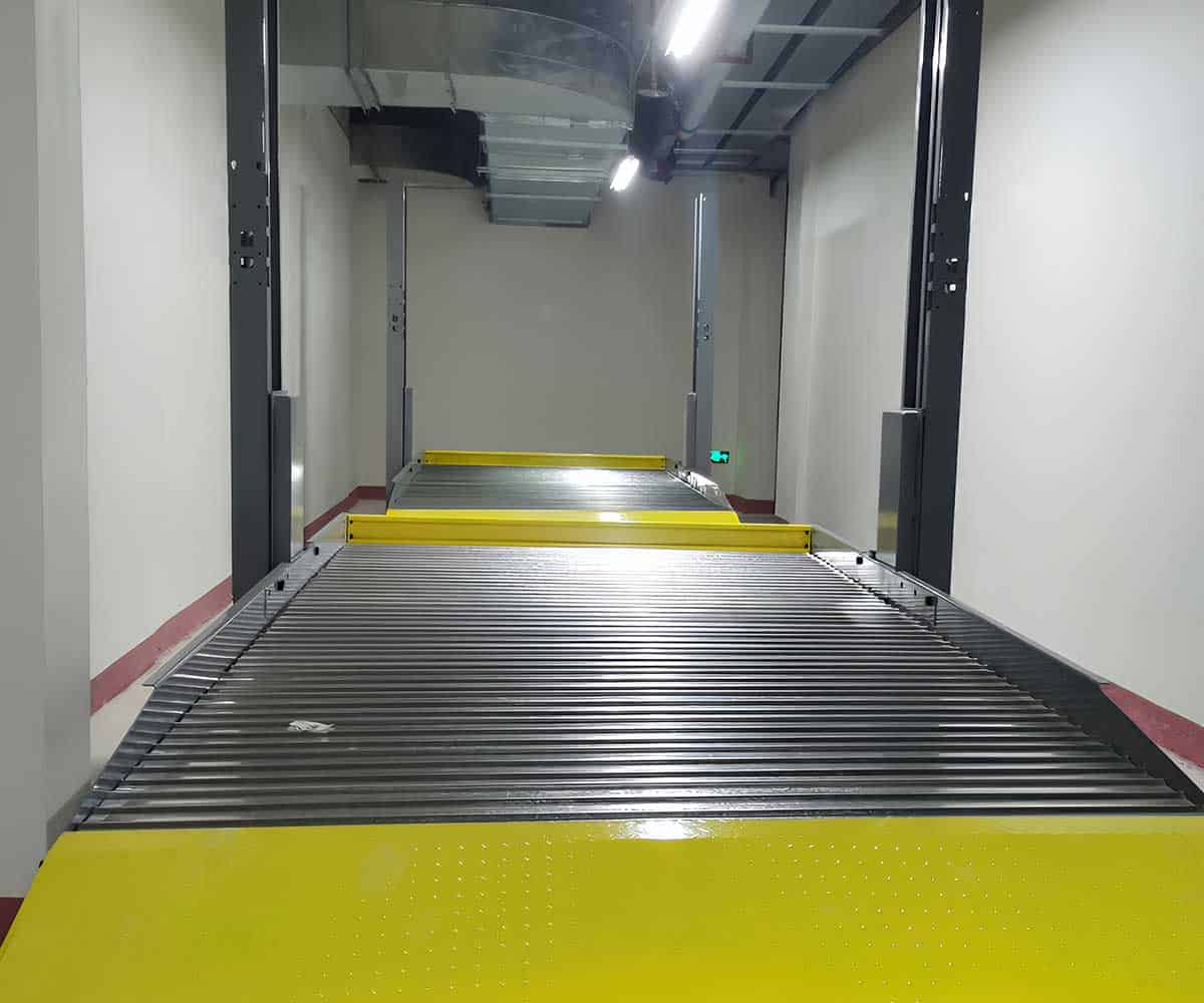 4柱機(jī)械停車庫的運(yùn)行成本分析