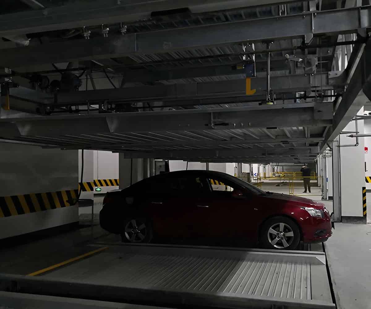 雙層升降橫移機械停車設(shè)備安裝方法