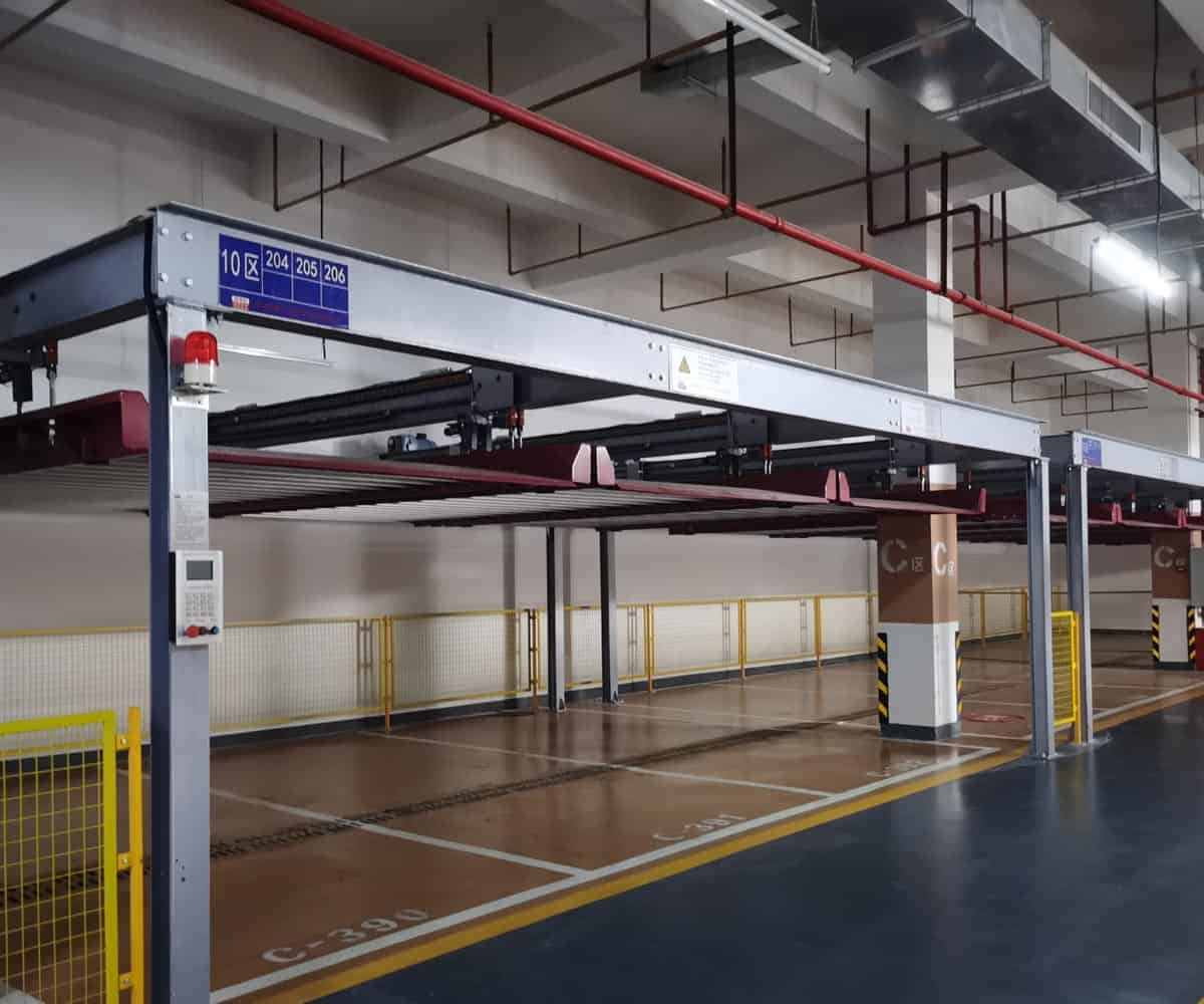 樂至簡易升降機械停車庫