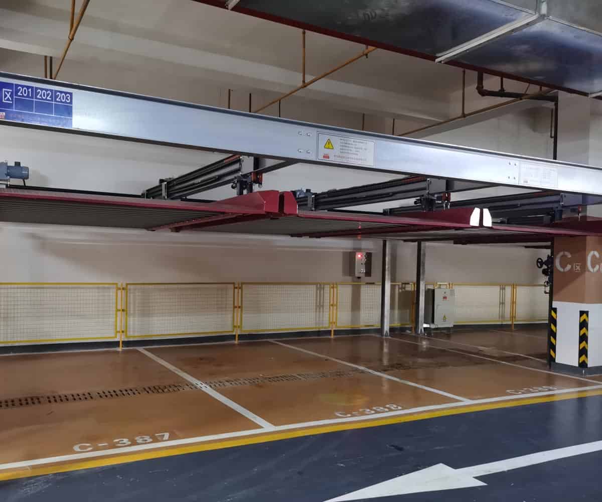 貴州地下室簡易式機械停車位