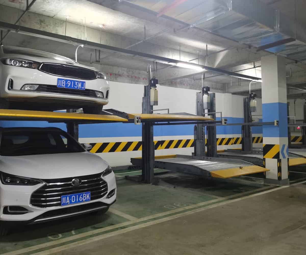 峨眉山俯仰立體車庫停車設備