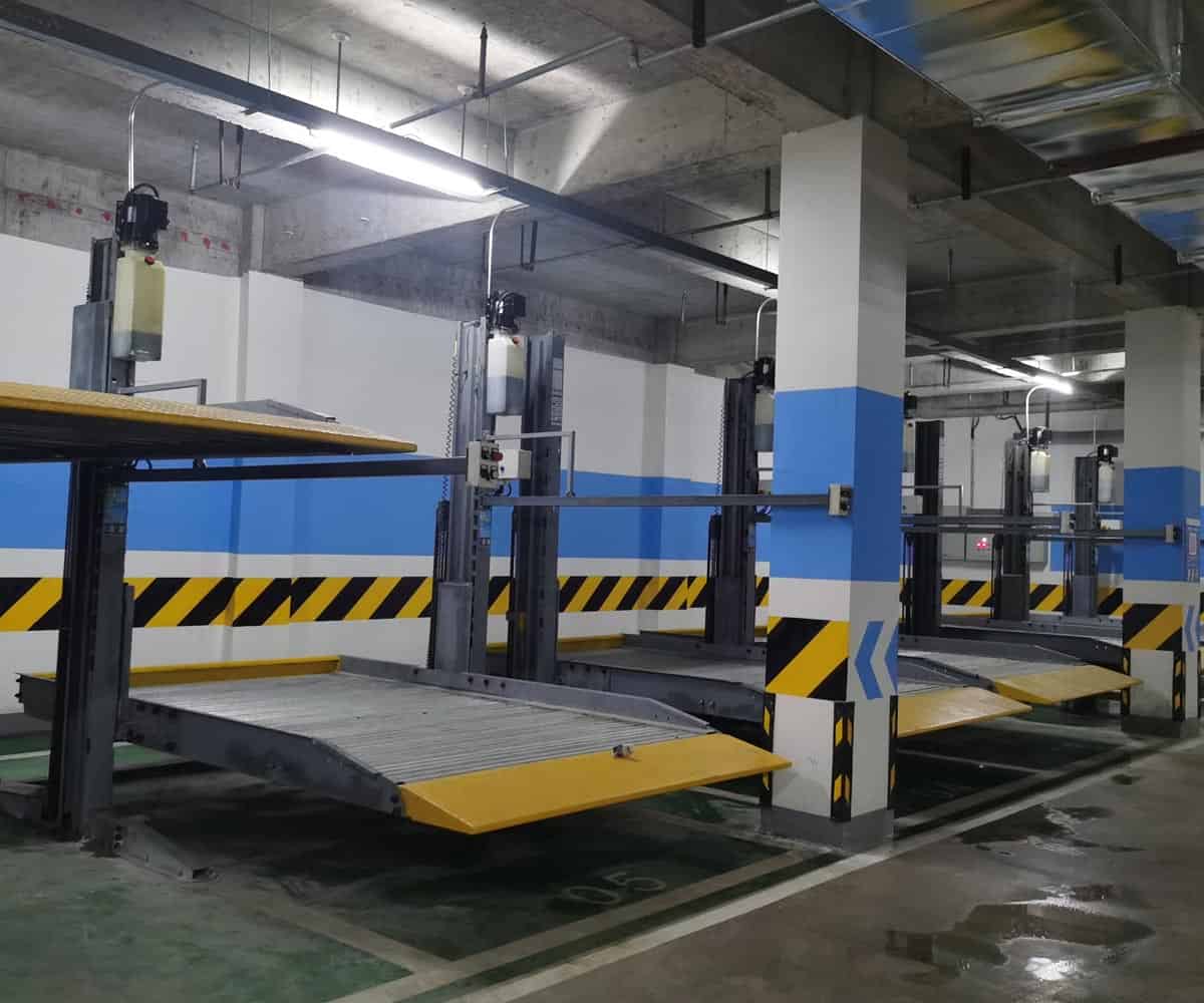 恩陽二層簡易升降類立體停車場設(shè)備