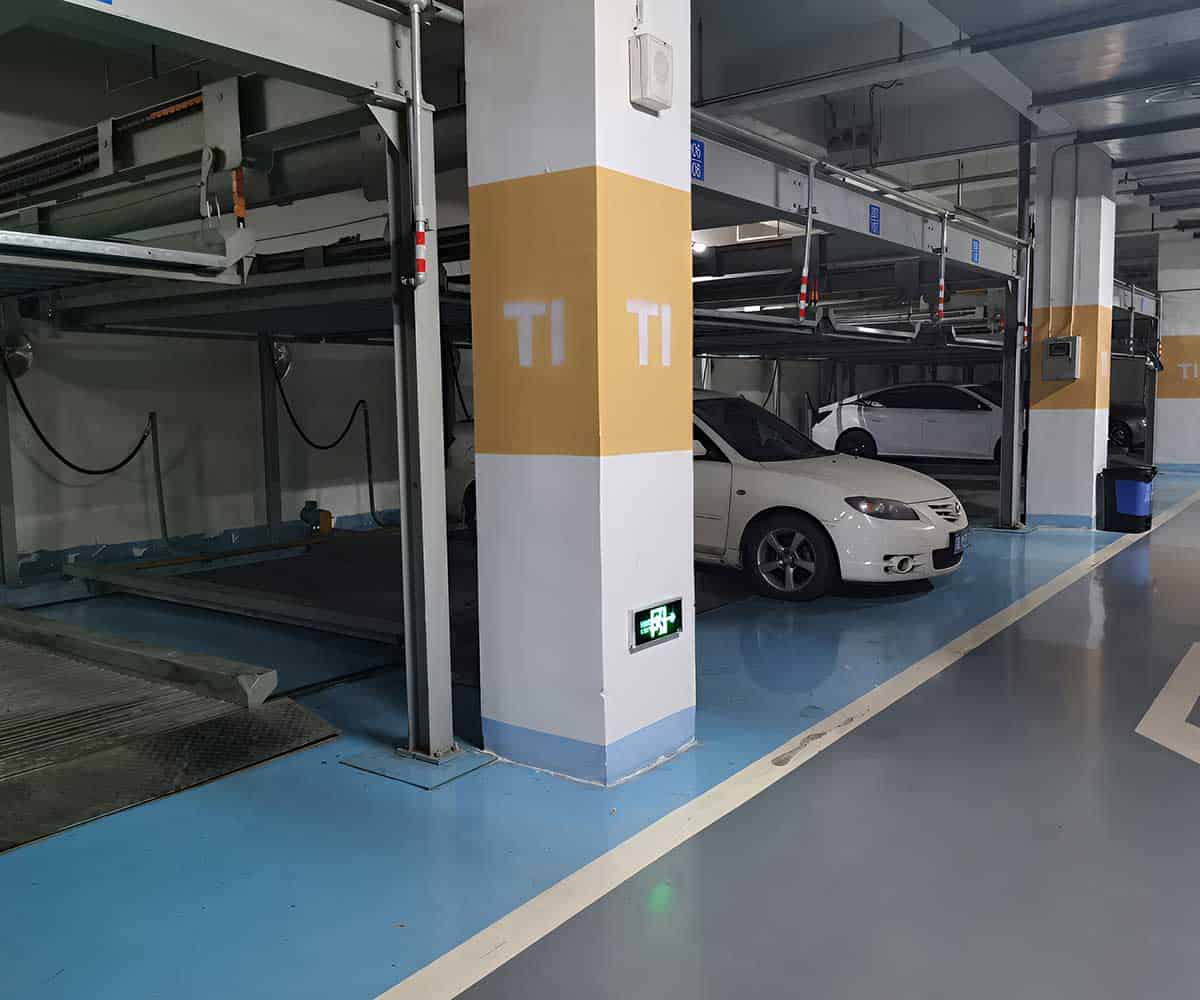 兩柱機械式停車位管理制度
